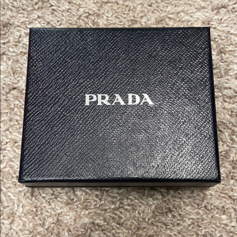 Prada gift box for wallet